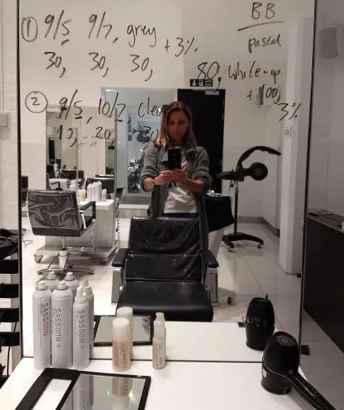 Олена Баландіна, перукар-стиліст. Навчання Vidal Sassoon London